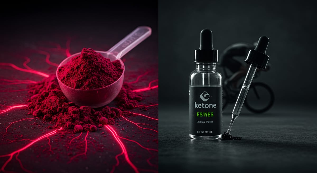 Beetroot Powder vs Ketone Ester for Oxygen Efficiency: Two Different Bets