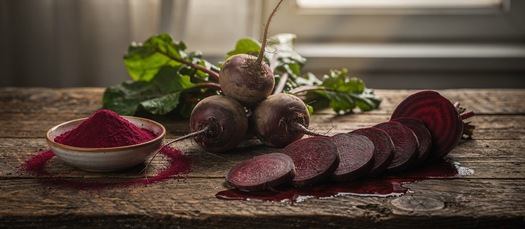 Endurance athlete mixing standardized beetroot extract powder into a water bottle before training