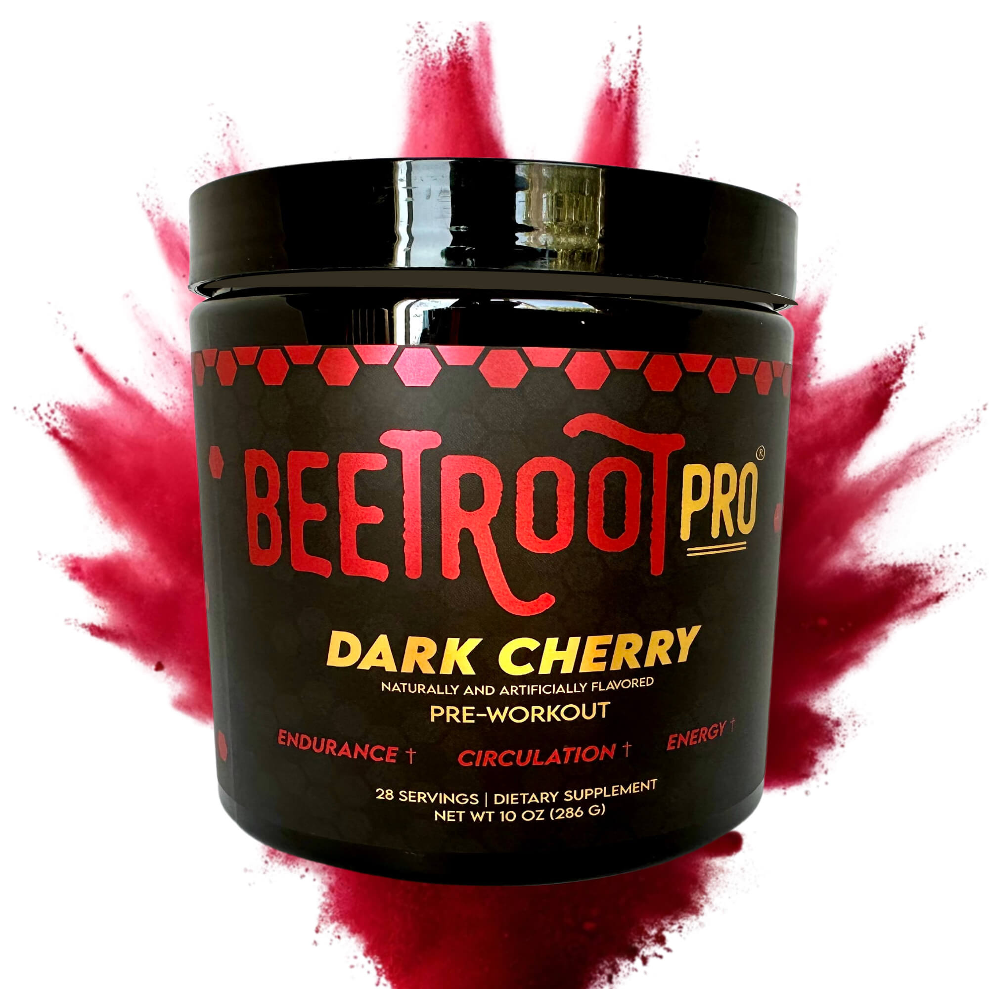 Beetroot Pro® Dark Cherry for Endurance, Nitric Oxide and Blood Flow