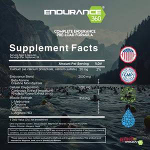 Endurance360® Complete for Muscle Endurance, Recovery and Leg Cramps