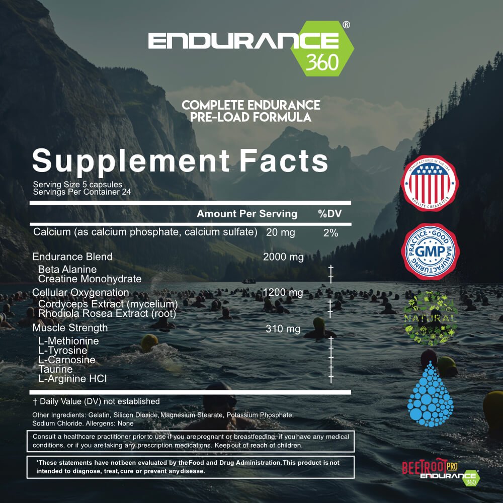 Endurance360® Complete for Muscle Endurance, Recovery and Leg Cramps ...